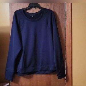 Banana Republic Women's Navy Crew Neck Sweater